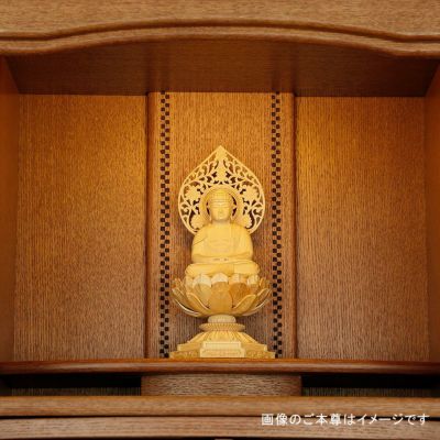 上置き仏壇セット モンタナ 掛軸タイプ